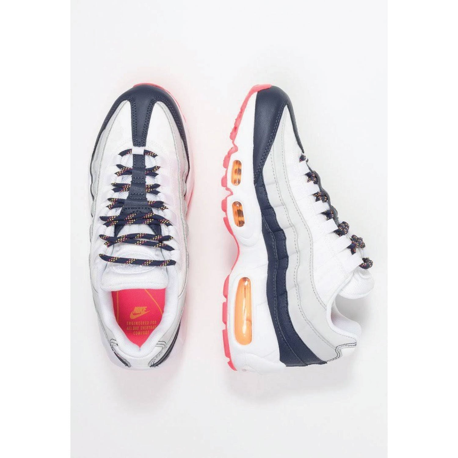 Air Max 95 WMN Midnight Navy Laser Orange