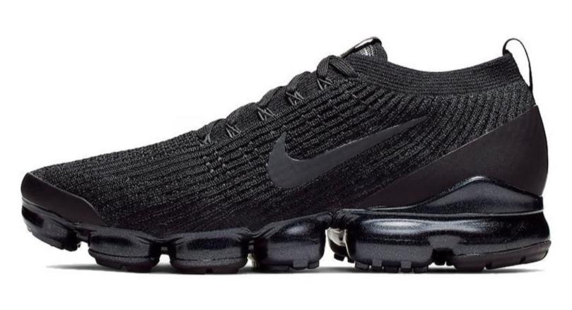 Vapormax Flyknit 3 Trainers Triple Black