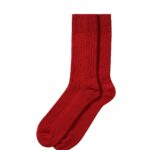 ShoesWonder Red Wool Socks