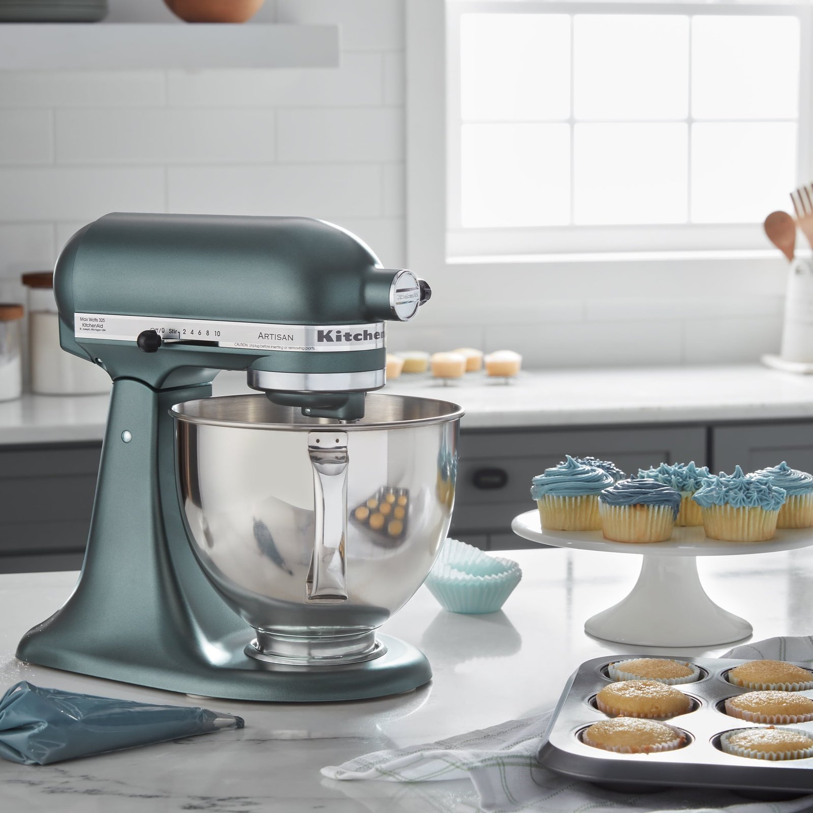 Artisan® Series 5 Quart Tilt-Head Stand Mixer - Juniper - Image 24