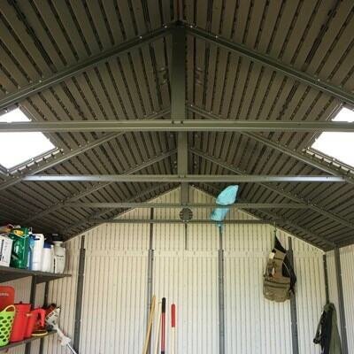 Lifetime 11 Ft. x 13.5 Ft. Outdoor Storage Shed - Image 48