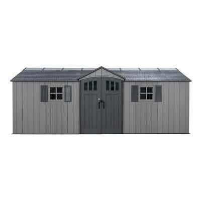 Lifetime 20 x 8 Foot Outdoor Storage Shed - Image 21