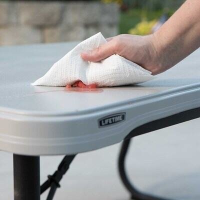 Lifetime 6-Foot Classic Folding Picnic Table - Image 30