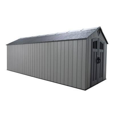 Lifetime 20 x 8 Foot Outdoor Storage Shed - Image 26