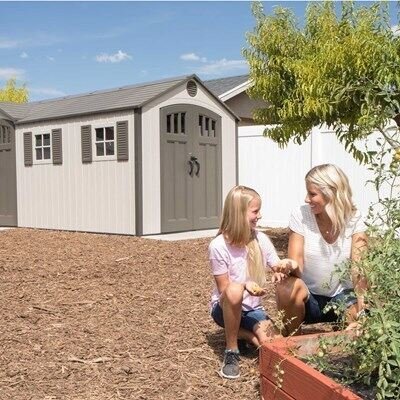 Lifetime 17.5 Ft. x 8 Ft. Outdoor Storage Shed - Image 14
