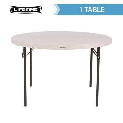 Lifetime 48-Inch Round Nesting Table (Light Commercial) - Image 3