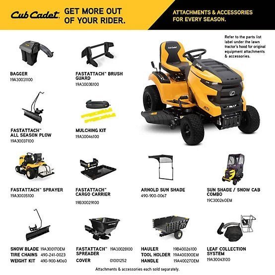 Cub Cadet 46 in. 23 HP Gas-Powered Enduro Series Riding Lawn Mower - Image 11