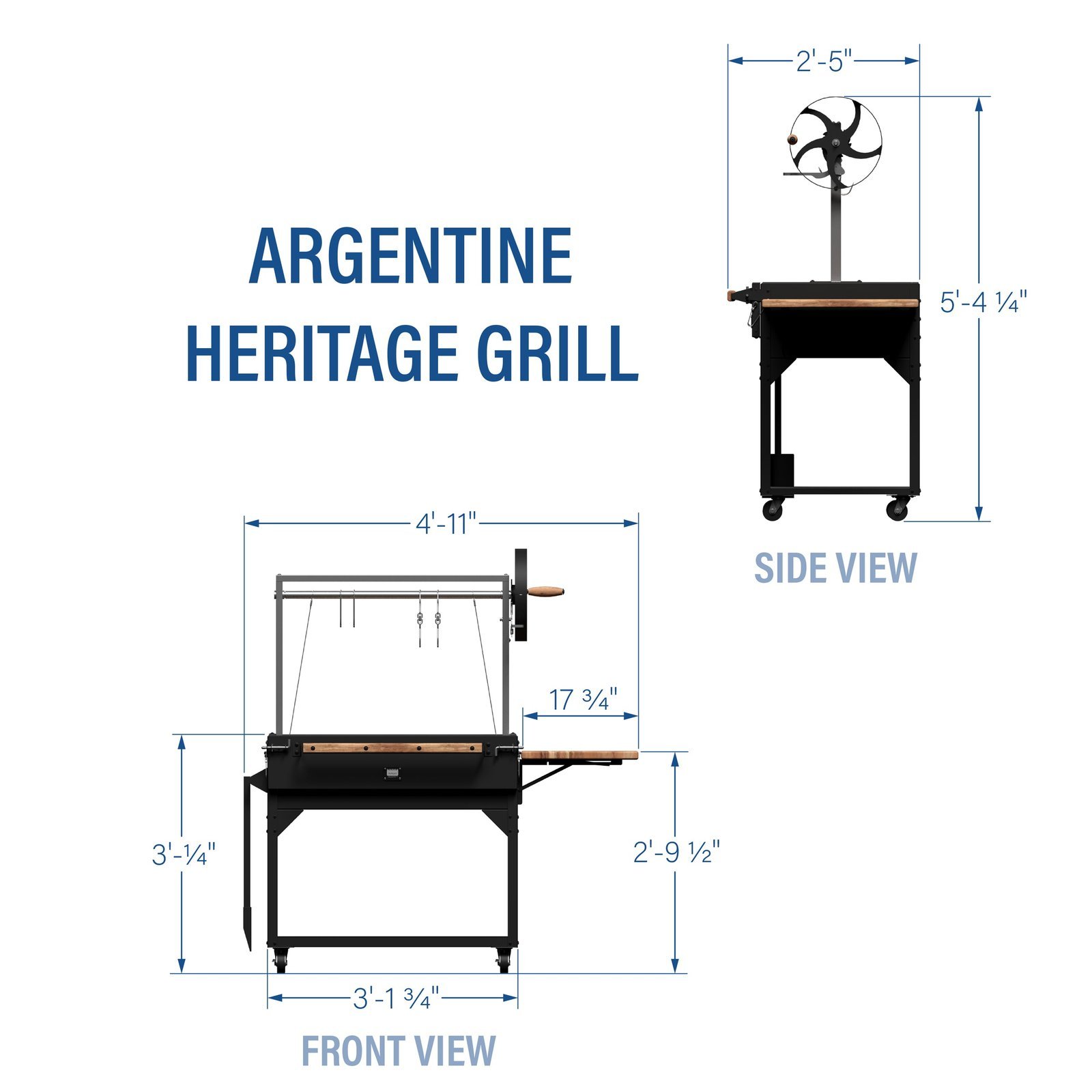 Premium Heritage Argentine BBQ Grill - Image 2