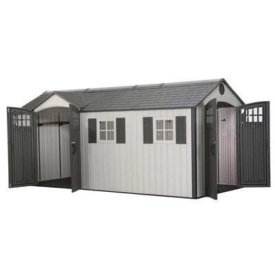 Lifetime 17.5 Ft. x 8 Ft. Outdoor Storage Shed - Image 17