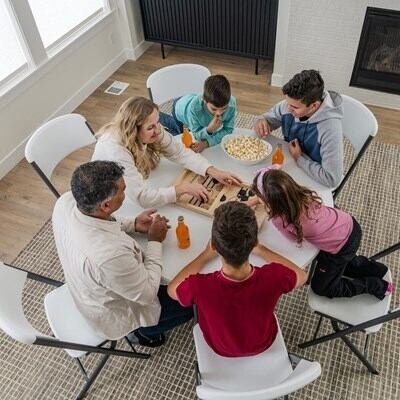 Lifetime 48-Inch Round Nesting Table - Image 51