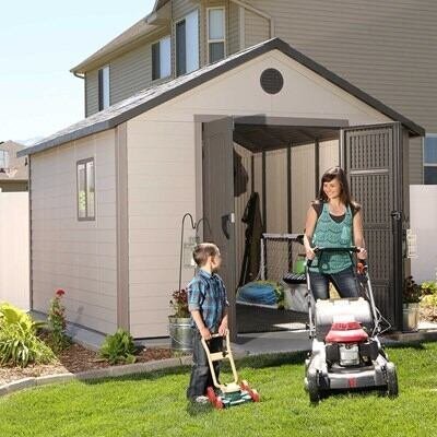Lifetime 11 Ft. x 13.5 Ft. Outdoor Storage Shed - Image 44