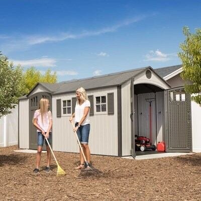 Lifetime 17.5 Ft. x 8 Ft. Outdoor Storage Shed - Image 32