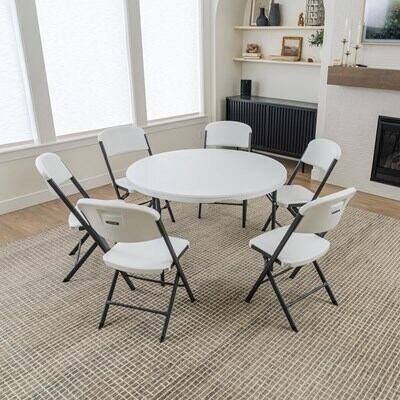 Lifetime 48-Inch Round Nesting Table - Image 57