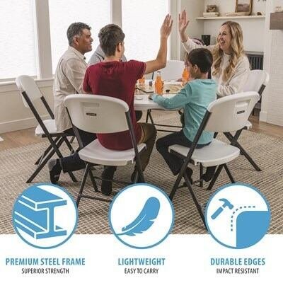 Lifetime 48-Inch Round Nesting Table - Image 7