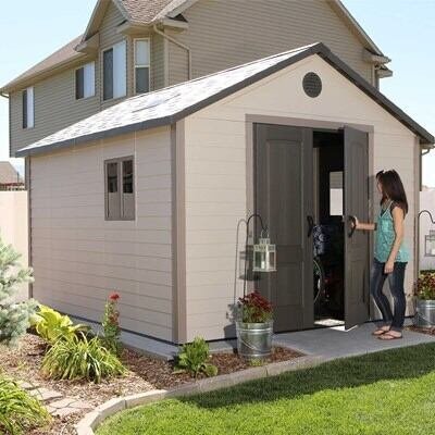 Lifetime 11 Ft. x 13.5 Ft. Outdoor Storage Shed - Image 41