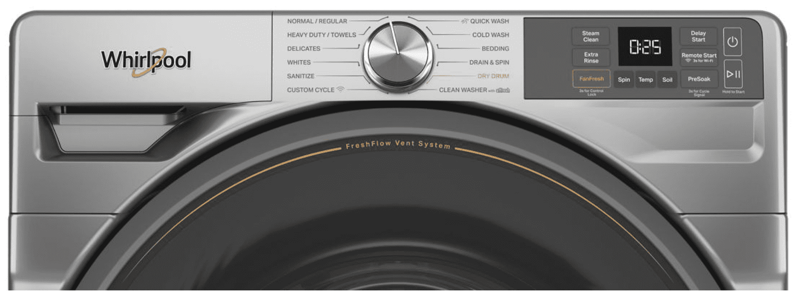 Whirlpool WFW5720RR 4.5 cu. ft. Smart Front Load Washer - Image 2