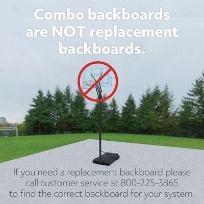 Lifetime 48-Inch Shatterproof Fusion Mounted Backboard - Image 5
