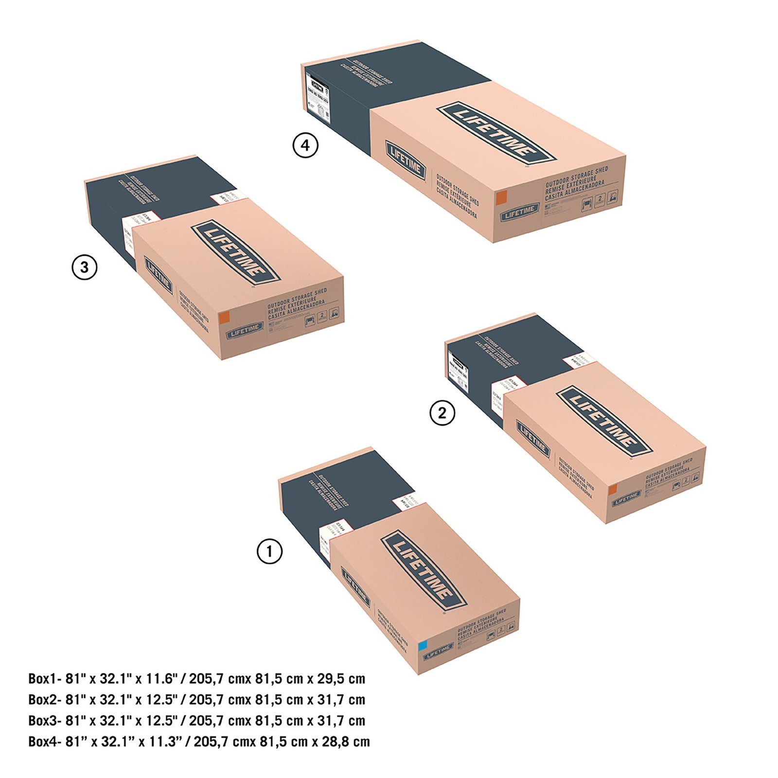 Lifetime 11 Ft. x 13.5 Ft. Outdoor Storage Shed - Image 58