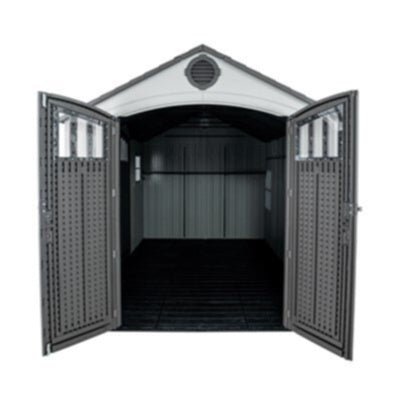 Lifetime 15-ft x 8-ft Dual Entry Outdoor Storage Shed - Image 19