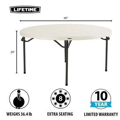Lifetime (15) 60 in. Tables and Cart Combo - Image 3