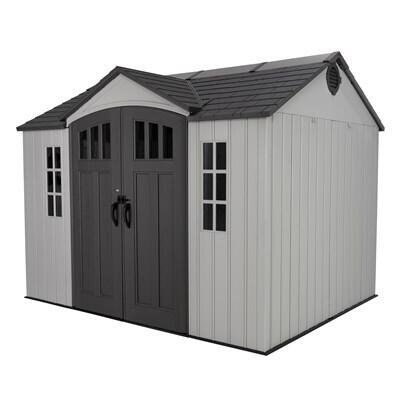 Lifetime 10 Ft. X 8 Ft. Side Entry Outdoor Storage Shed - Image 38
