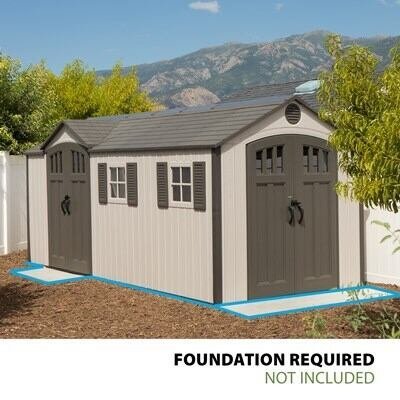Lifetime 17.5 Ft. x 8 Ft. Outdoor Storage Shed - Image 5