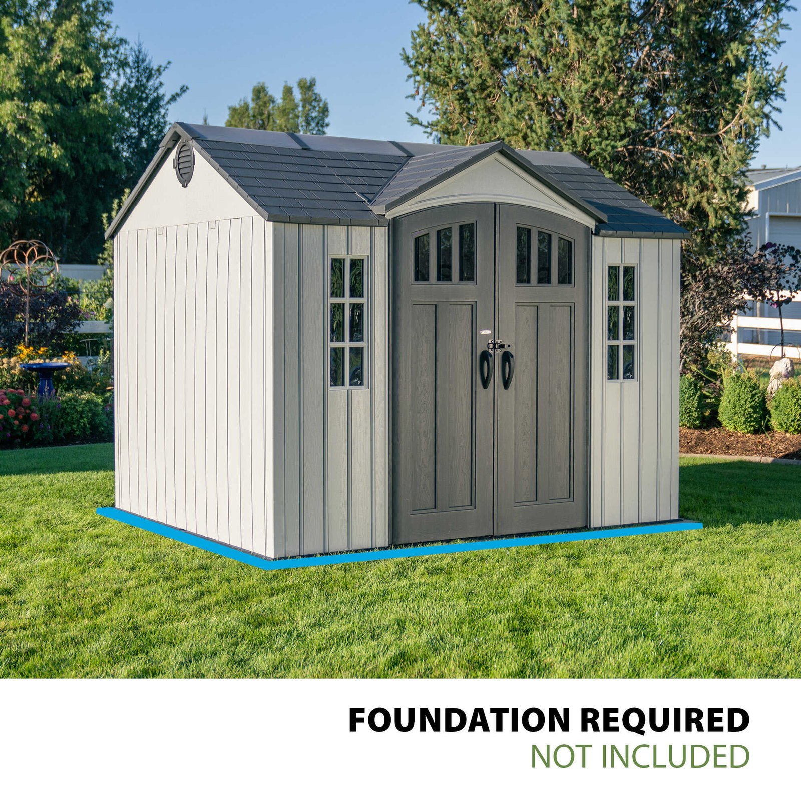 Lifetime 10 Ft. X 8 Ft. Side Entry Outdoor Storage Shed - Image 3