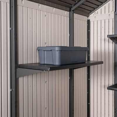 Lifetime 11 Ft. x 13.5 Ft. Outdoor Storage Shed - Image 18