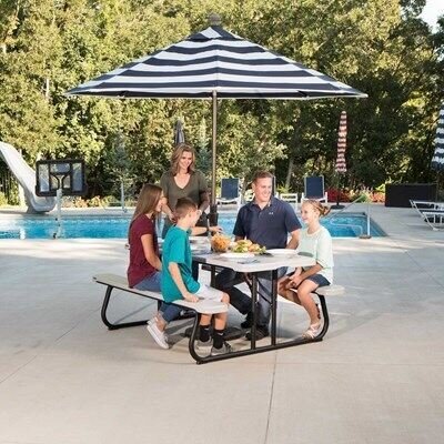 Lifetime 6-Foot Classic Folding Picnic Table - Image 17