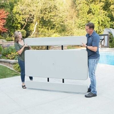 Lifetime 6-Foot Classic Folding Picnic Table - Image 32