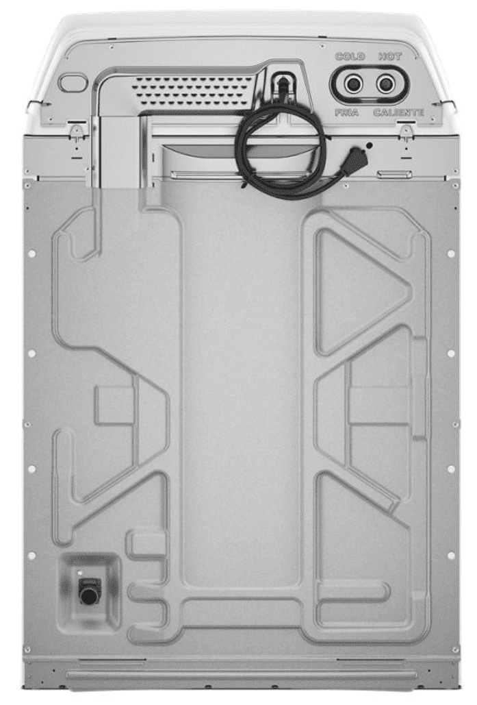 Whirlpool WTW4307SW 4.2–4.3 Cu. Ft. Top Load Washer with 2-in-1 Removable Agitator, Soft Close Glass Lid, White - Image 5