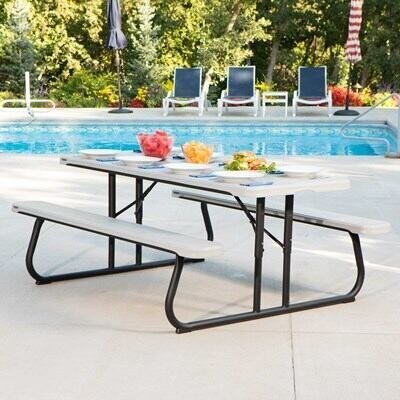 Lifetime 6-Foot Classic Folding Picnic Table - Image 15