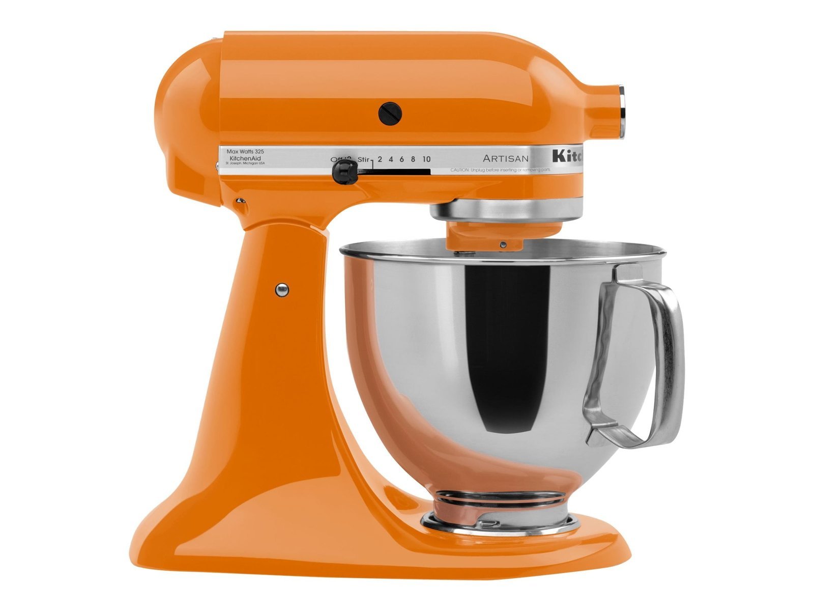 ArtisanĀ® Series 5 Quart Tilt-Head Stand Mixer - Tangerine - Image 3