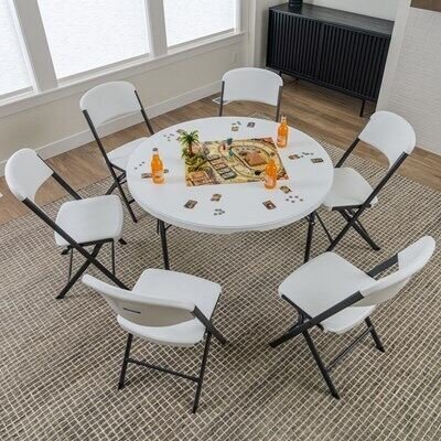 Lifetime 48-Inch Round Nesting Table - Image 42