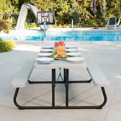 Lifetime 6-Foot Classic Folding Picnic Table - Image 14