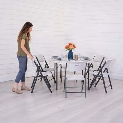 Lifetime 48-Inch Round Nesting Table - Image 13