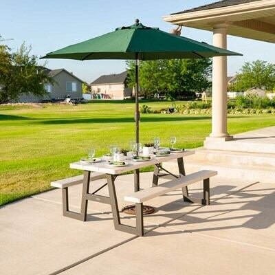 Lifetime 6-Foot W-Frame Folding Picnic Table - Image 23