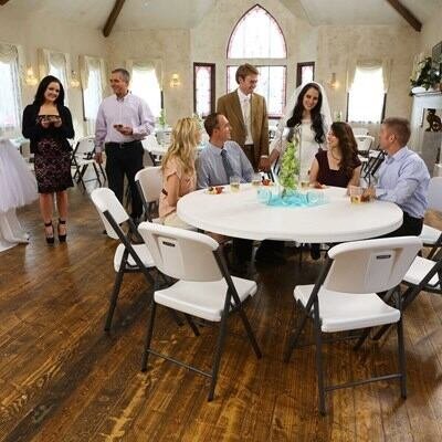 Lifetime (15) 60 in. Tables and Cart Combo - Image 16