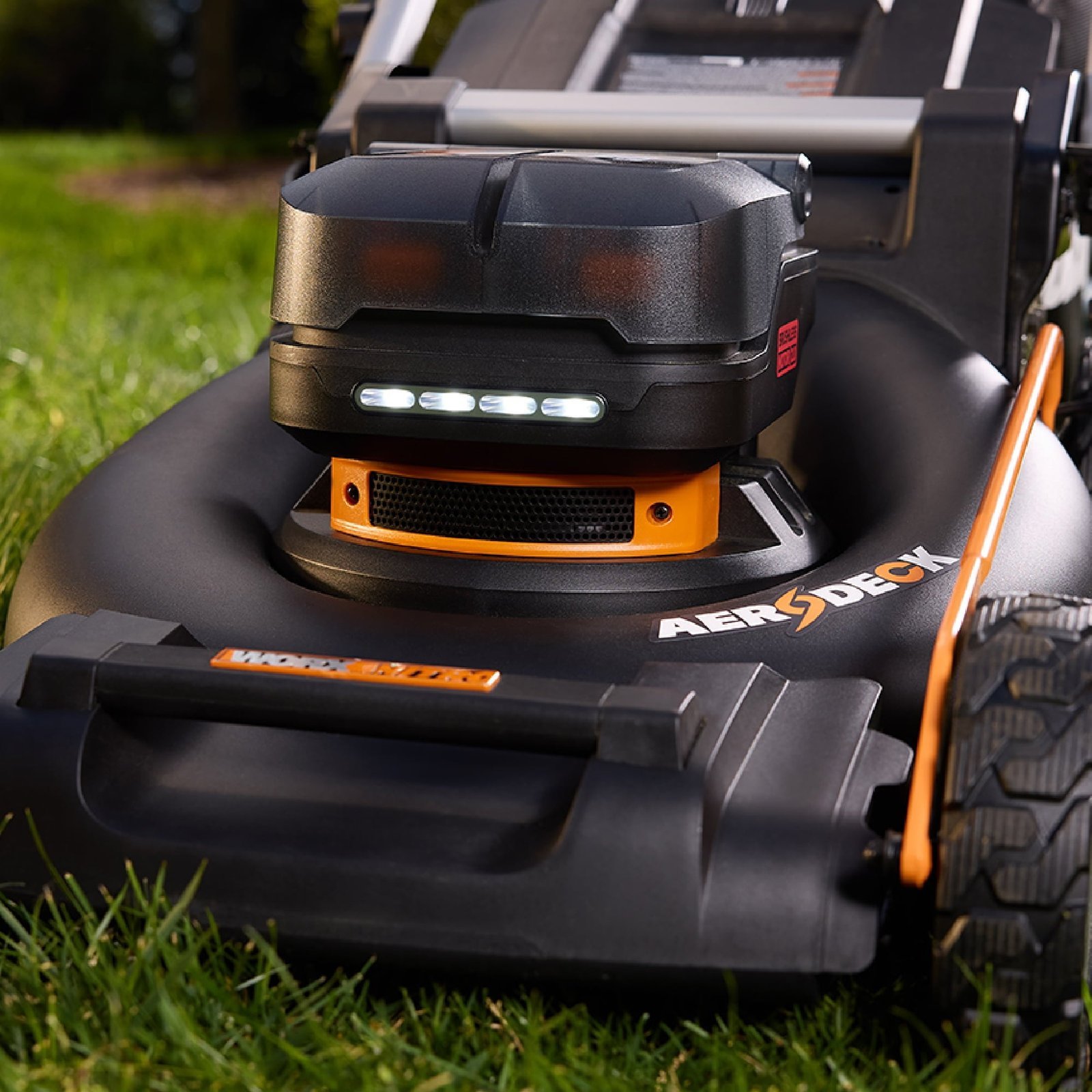 Worx Nitro WG760 40V 21" Cordless Self-Propelled Lawn Mower with Brushless Motor (Batteries & Charger Included) - Image 4