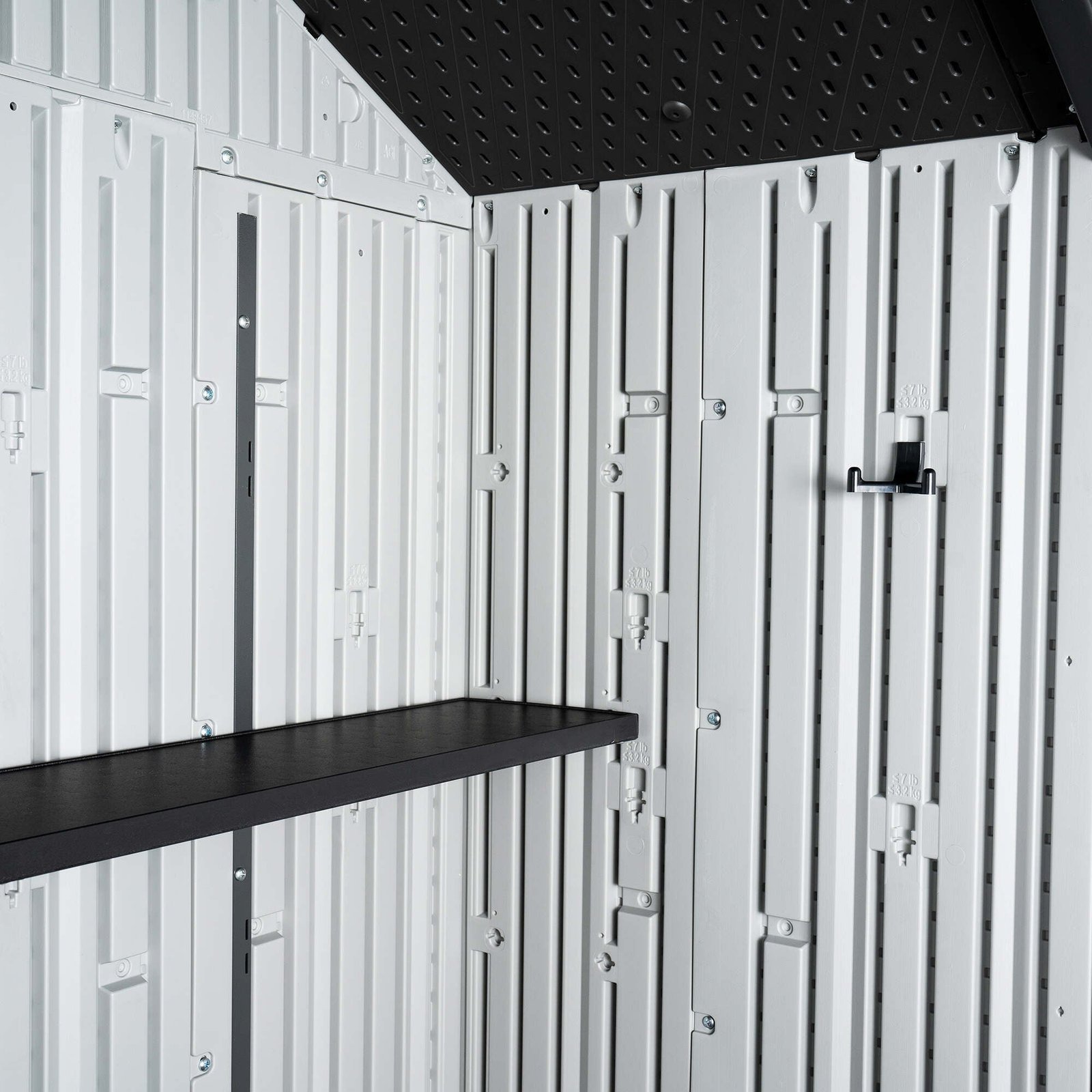 Lifetime 15 x 8 Outdoor Storage Shed - Image 25