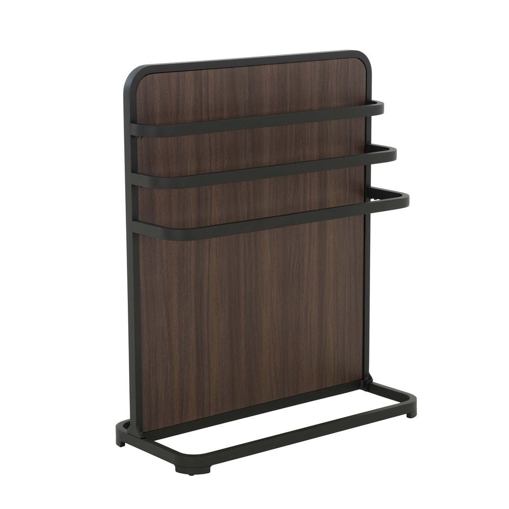 SUNJOY Poolside Drying Rack Towel Valet Holder with 3 Crossbars - Image 9