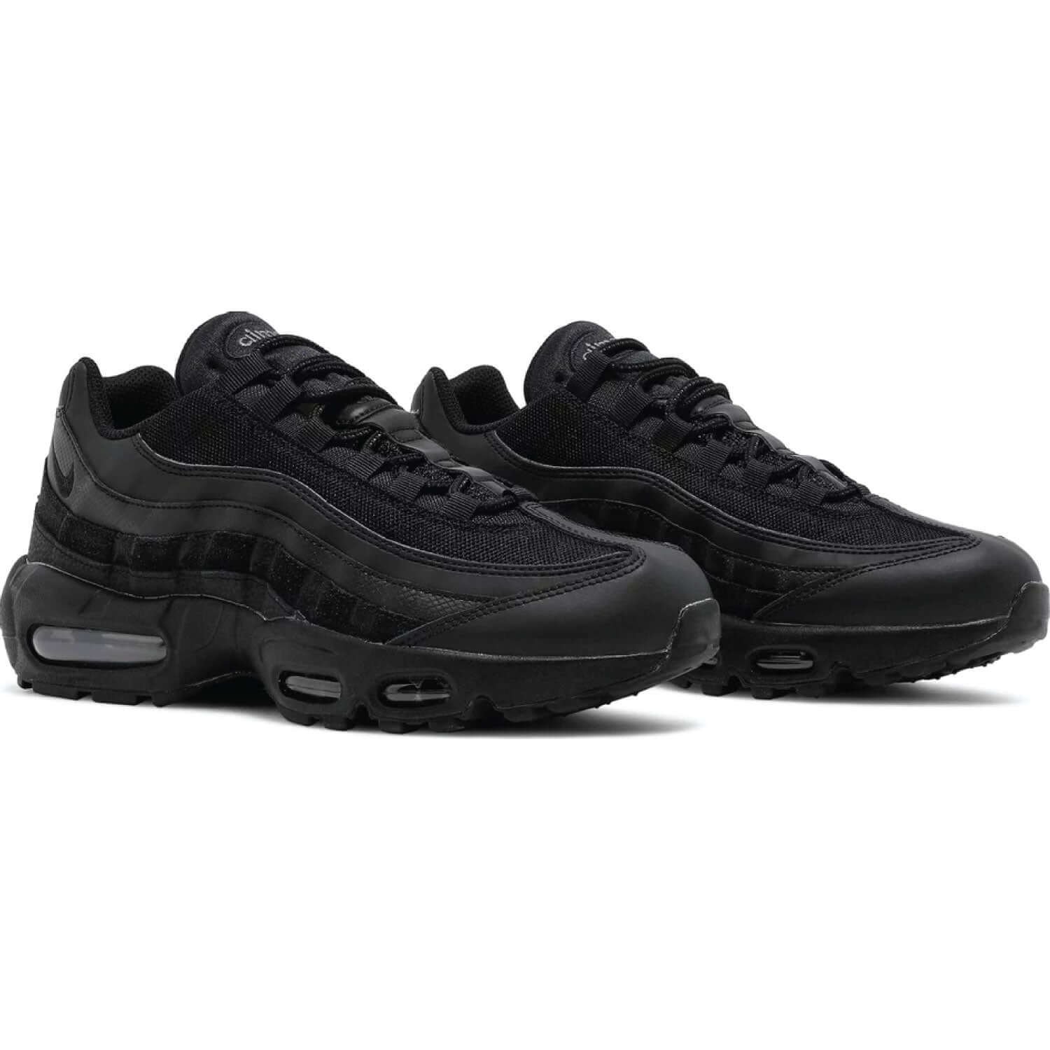 Air Max 95 Essential 'Triple Black' - Image 4