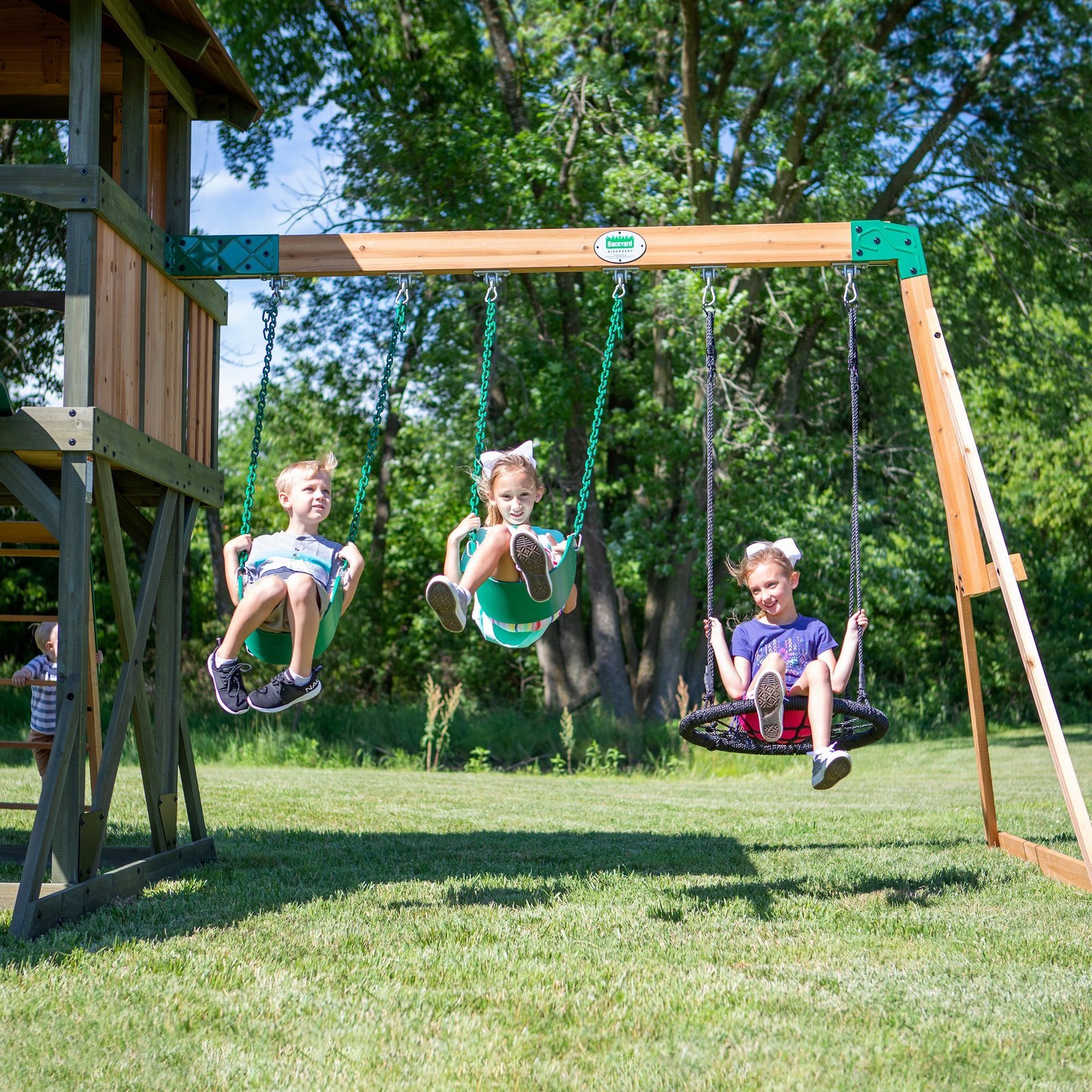 Eagles Nest Elite Swing Set - Image 6