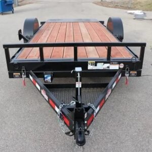 7 X 16 Interstate Full Bed Single Axle Tilt 7K Trailer