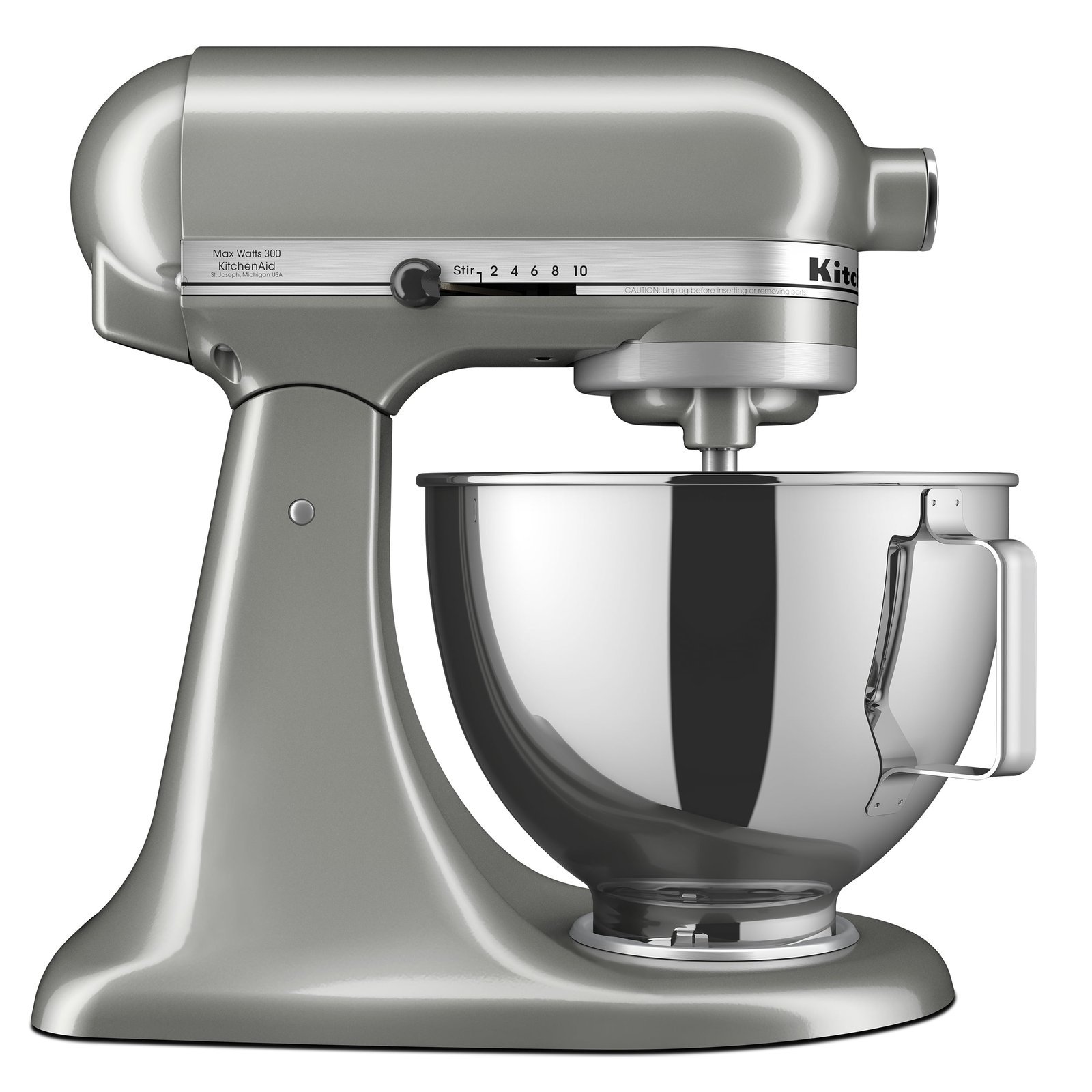 Deluxe 4.5 Quart Tilt-Head Stand Mixer - Mineral Water Blue - Image 4