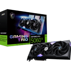 MSI GeForce RTX 5060 Ti 16G GAMING TRIO OC Graphics Card, 16GB GDDR7, DPx3, HDMIx1, DLSS 4