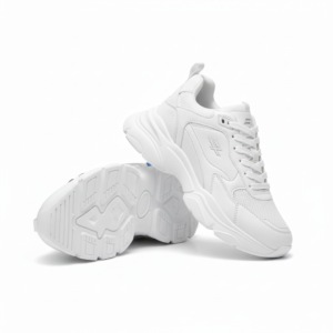 Men Classic All-White Breathable Casual Sneakers