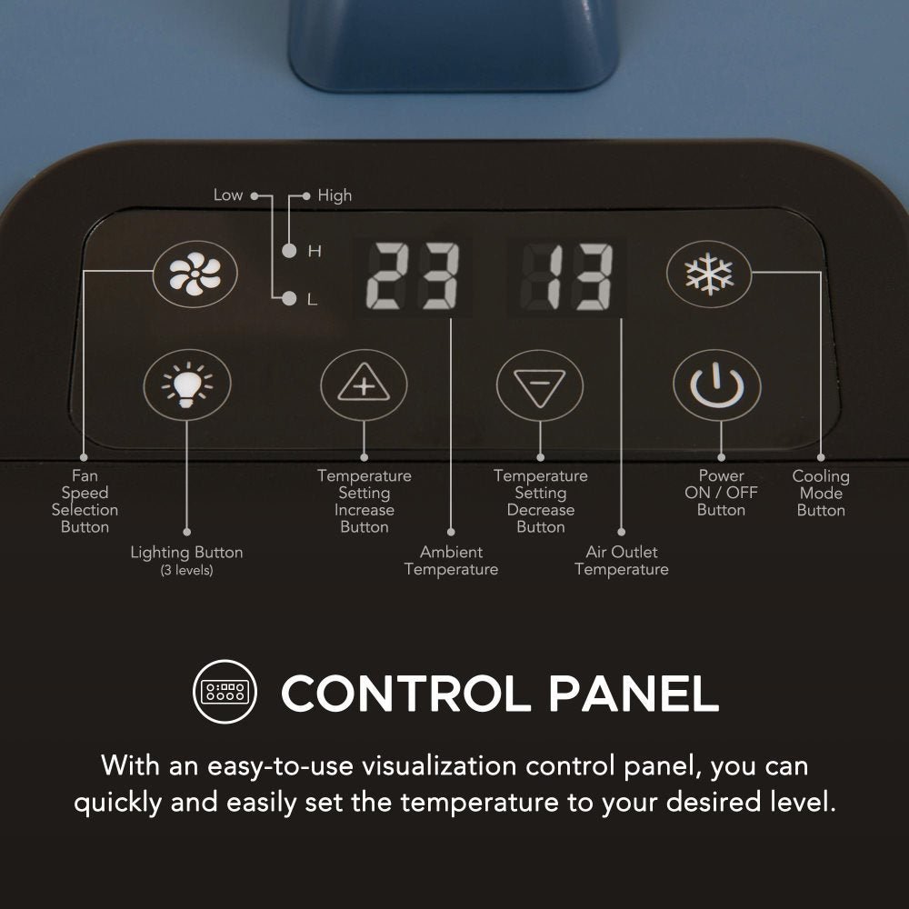 SUNJOY IceCove Portable Air Conditioner for Outdoor Tents and Indoors - Blue - Image 5