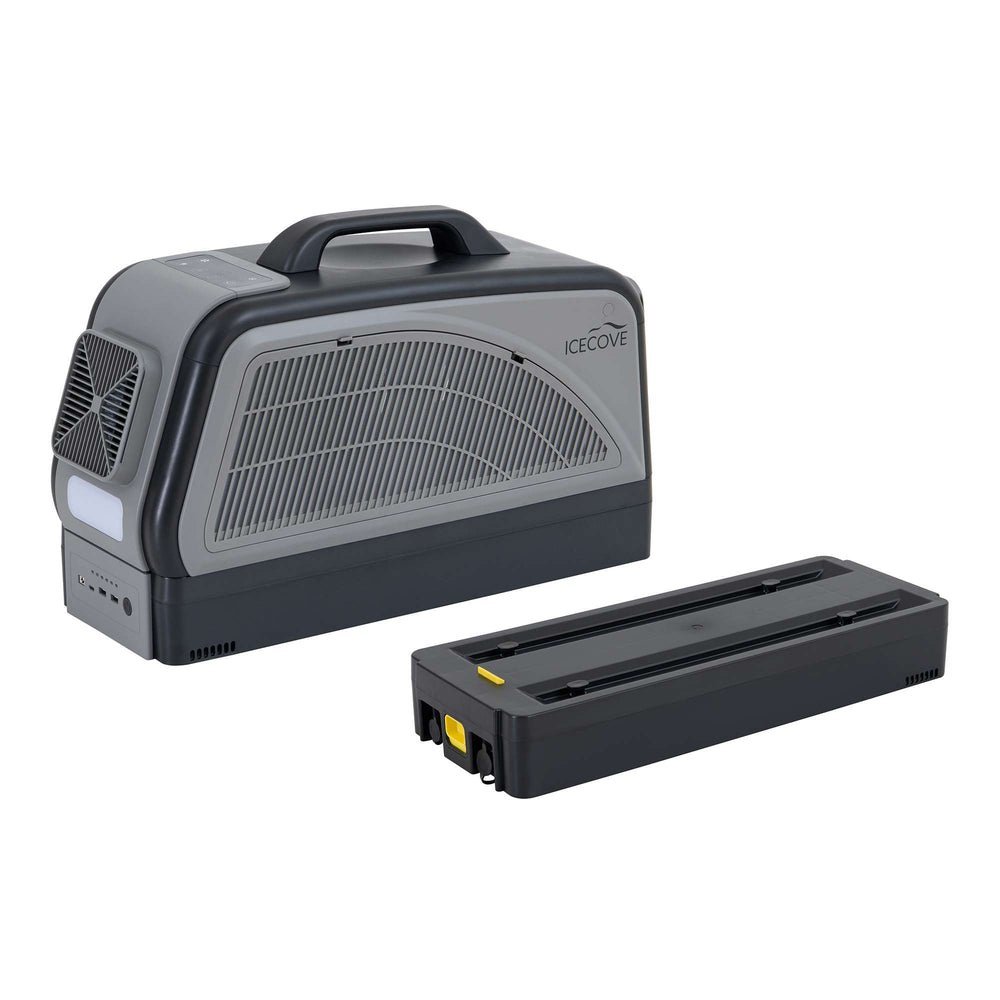 SUNJOY IceCove Portable Air Conditioner with 2 Power Bank for Outdoor Tents and Indoors - Gray - Image 2
