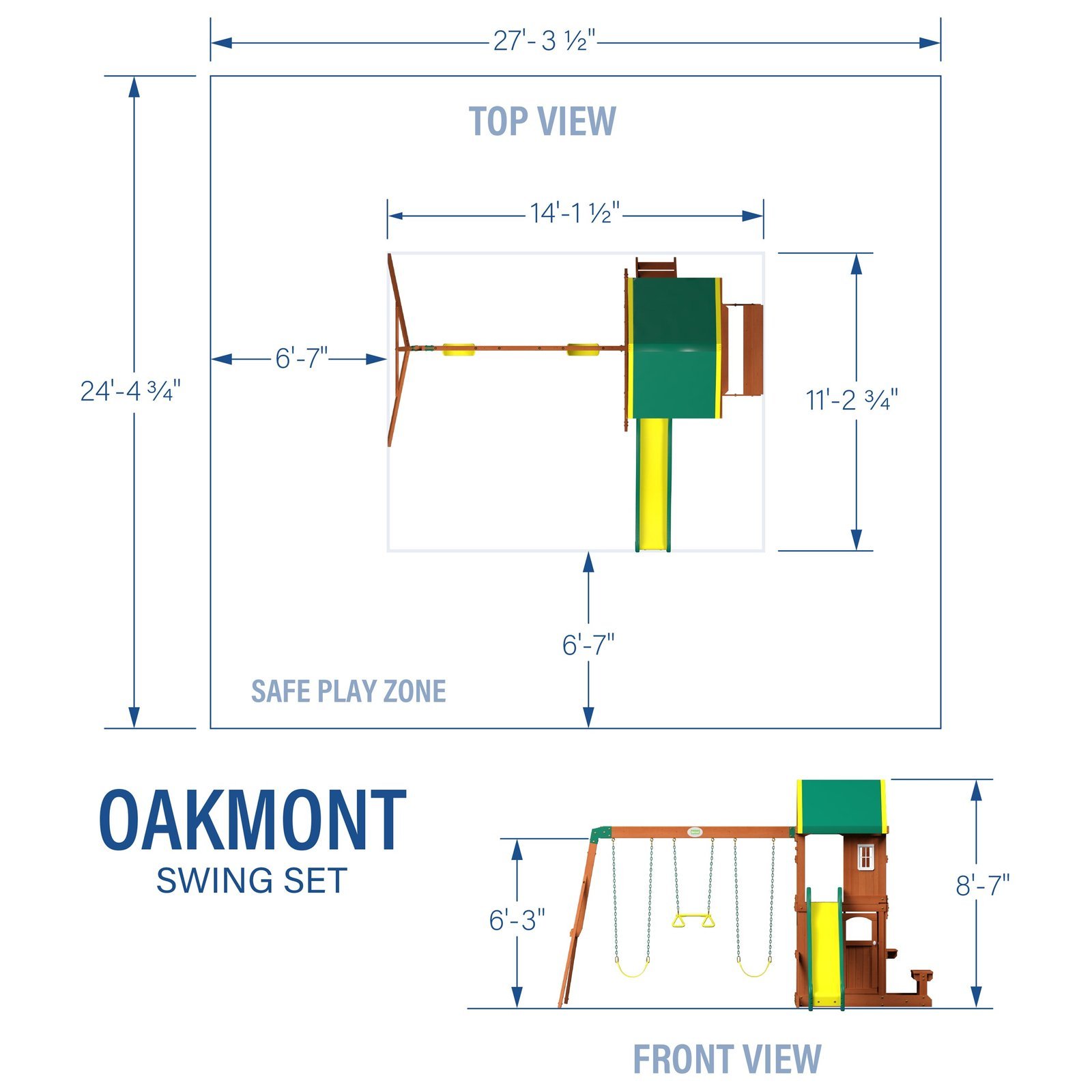Oakmont Swing Set - Image 2